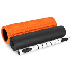 Тренировочный набор Spokey Mixroll 3в1, оранжевый цвет цена и информация | Аксессуары для массажа | hansapost.ee