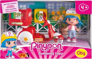 Nukk pizzeria töötaja PinyPon koos tarvikutega Epee, 16 tk hind ja info | Mänguasjad tüdrukutele | hansapost.ee