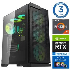 Intop Aqua Ryzen 5 7600X 16GB DDR5 1TB SSD M.2 NVME RTX3060 12GB WIN11 hind ja info | Lauaarvutid | hansapost.ee