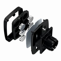 Swissten S-Grip M5-HK Universal Car Panel Holder With Magnet For Tablets / Phones / GPS Black цена и информация | Держатели для телефонов | hansapost.ee