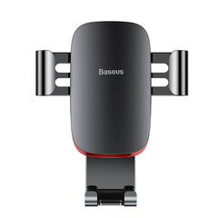 Baseus car mount Metal Age gravity silver цена и информация | Держатели для телефонов | hansapost.ee