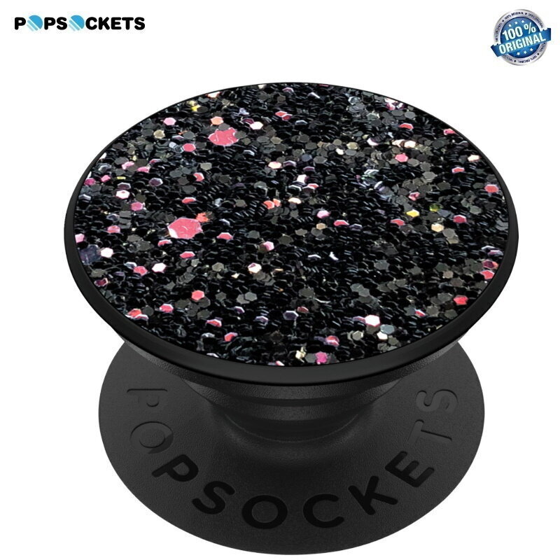 Telefonihoidja Popsockets Sparkle Black hind ja info | Telefonihoidjad | hansapost.ee