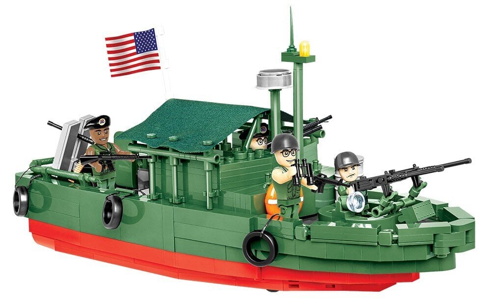 Konstruktor Cobi HC Vietnam War PatrolBoatRiver MKII 618kl 2238 цена и информация | Klotsid ja konstruktorid | hansapost.ee