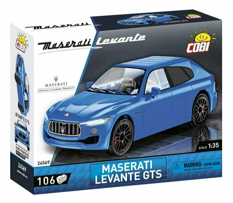 Konstruktor Cobi Maserati Levante GTS 24569, 106 tk цена и информация | Klotsid ja konstruktorid | hansapost.ee