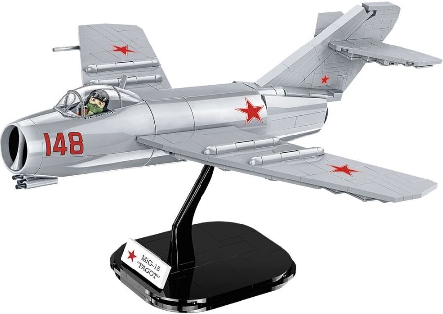 Konstruktor Cobi HC Korea sõja MIG-15 Fagot 2416, 504 tk hind ja info | Klotsid ja konstruktorid | hansapost.ee