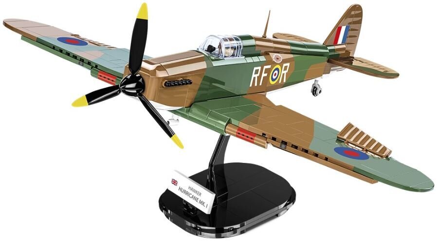 Konstruktor Cobi HC WWII Hawker Hurrican MK.I 5728, 382 tk цена и информация | Klotsid ja konstruktorid | hansapost.ee