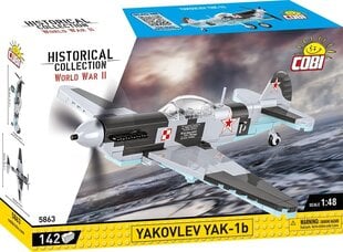 Konstruktor Cobi HC II maailmasõda Yakovlevs YAK-1B 5863, 142 tk hind ja info | Klotsid ja konstruktorid | hansapost.ee