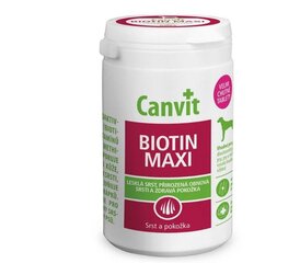 Vitamiinid suurt tõugu koertele Canvit Dog Biotin Maxi, 230 g цена и информация | Витамины, добавки, средства от паразитов для собак | hansapost.ee