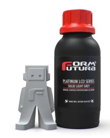 FormFutura Platinum LCD Series 3D printeri resiin 500ml, helehall hind ja info | Printeritarvikud | hansapost.ee