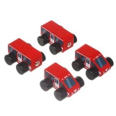 Puidust rong Express Cubika, punane price and information | Toys for boys | hansapost.ee