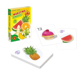 Mälumäng Köögi- ja puuviljad Alexander Peter Kaardid Memory 26122 hind ja info | Arendavad laste mänguasjad | hansapost.ee