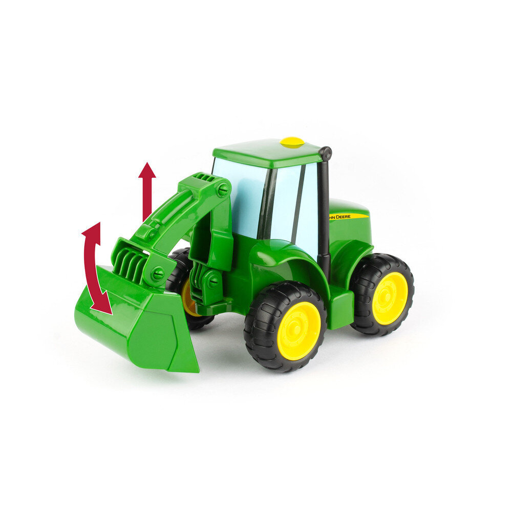 Puksiirauto koos Johnny Tomyga John Deere 47207 hind ja info | Mänguasjad poistele | hansapost.ee