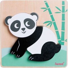 Puidust pusle iWood Panda hind ja info | Beebide mänguasjad | hansapost.ee