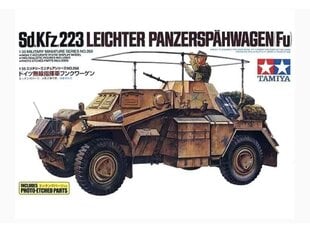 Конструктор Tamiya - Sd.Kfz.223 Leichter Panzerspähwagen(Fu) Includes photo-etched parts, 1/35, 35268 цена и информация | Конструкторы и кубики | hansapost.ee