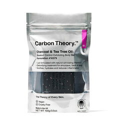 Мыло Carbon Theory Charcoal and Tea Tree Oil Breakout Control Exfoliating, 100 г цена и информация | Carbon Theory Духи, косметика | hansapost.ee