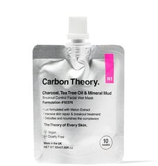 Näomask Carbon Theory söe, teepuuõli ja mineraalmuda Breakout Control näomask, 50 ml hind ja info | Näomaskid ja silmamaskid | hansapost.ee