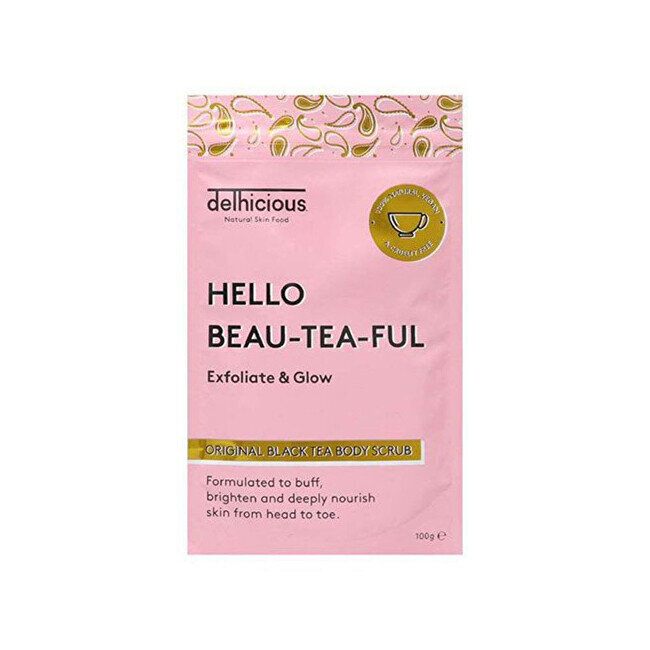 Kehakoorija Delhicious Original Black Tea, 100 g price and information | Kehakoorijad | hansapost.ee