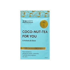 Kehakoorija Delhicious Coconut Black Tea, 100 g hind ja info | Kehakoorijad | hansapost.ee