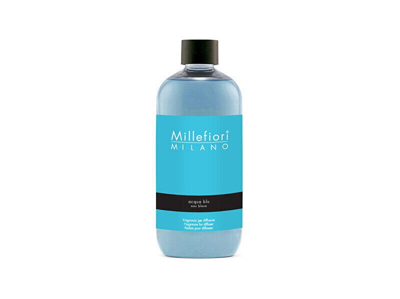 Kodulõhnastaja täide pulkadega Millefiori Milano Natural Acqua Blu, 500 ml цена и информация | Lõhnapulgad ja kodulõhnastajad | hansapost.ee