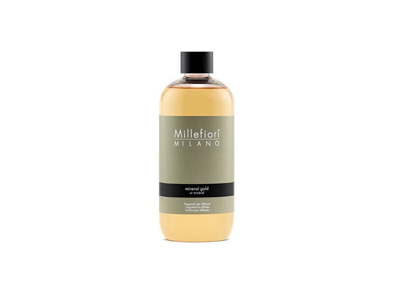 Kodulõhnastaja täide pulkadega Millefiori Milano Natural Mineral Gold, 500 ml hind ja info | Lõhnapulgad ja kodulõhnastajad | hansapost.ee