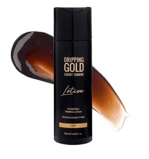 Isepruunistav kreem Dripping Gold Dark, 200 ml цена и информация | Isepruunistavad kreemid | hansapost.ee