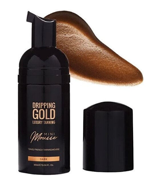 Isepruunistav vaht Dripping Gold Mini Mousse Dark, 90 ml цена и информация | Isepruunistavad kreemid | hansapost.ee