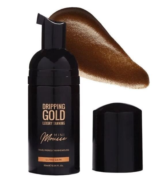 Isepruunistav vaht Dripping Gold Mini Mousse Ultra Dark, 90 ml цена и информация | Isepruunistavad kreemid | hansapost.ee