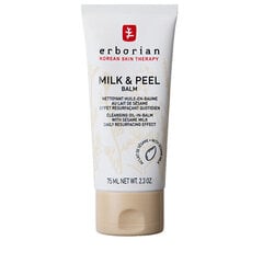 Meigieemaldaja Erborian Milk &amp; Peel Cleansing Oil-In-Balm seesamipiimaga, 75 ml hind ja info | Näopuhastusvahendid | hansapost.ee