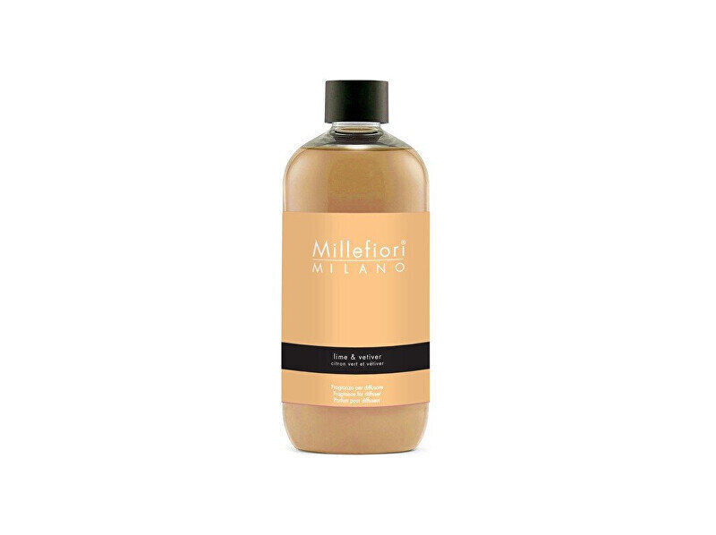 Lõhnatäide Millefiori Milano Natural Lime &amp; Vetiver, 250 ml цена и информация | Lõhnapulgad ja kodulõhnastajad | hansapost.ee