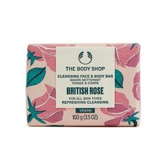 Seep The Body Shop British Rose, 100 g hind ja info | Seebid | hansapost.ee