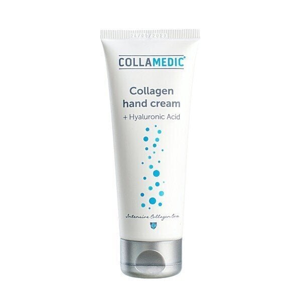 Kätekreem Collamedic Pure Bioactive Marine Collagen and Hyaluronic Acid, 75 ml цена и информация | Kehakreemid, kehaõlid ja losjoonid | hansapost.ee