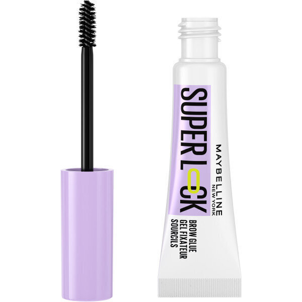 Kulmugeel Maybelline Super Lock Brow Glue, 8 g цена и информация | Kulmupliiatsid, -puudrid ja -värvid | hansapost.ee