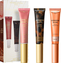Kosmeetikakomplekt Revolution Pro Medium: bronzer, 15 ml + põsepuna, 12 ml + highlighter, 15 ml hind ja info | Päikesepuudrid ja põsepunad | hansapost.ee