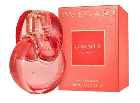 Tualettvesi Bvlgari Omnia Coral EDT naistele, 100 ml цена и информация | Parfüümid naistele | hansapost.ee