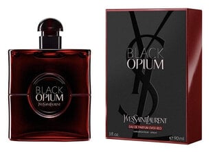 Parfüüm Yves Saint Laurent Black Opium Over Red EDP naistele, 30 ml hind ja info | Parfüümid naistele | hansapost.ee