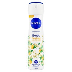 Спрей-антиперспирант Nivea Exotic Feeling, 150 мл цена и информация | Дезодоранты | hansapost.ee