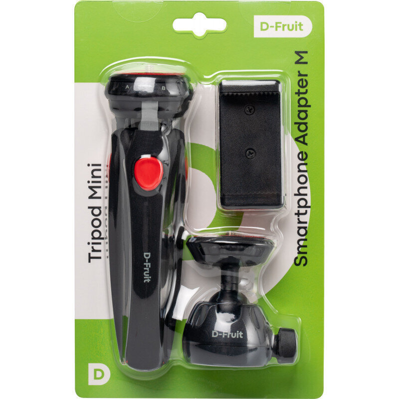 D-Fruit statiiv Mini + telefoni adapter M hind ja info | Telefonihoidjad | hansapost.ee