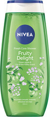 Гель для душа Nivea Fruity Delight, 250 мл цена и информация | Масла, гели для душа | hansapost.ee