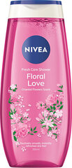 Dušigeel Nivea Floral Love, 250 ml hind ja info | Dušigeelid, õlid | hansapost.ee