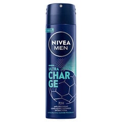 Antiperspirant Nivea Men Ultra Charge meestele, 150 ml hind ja info | Deodorandid | hansapost.ee