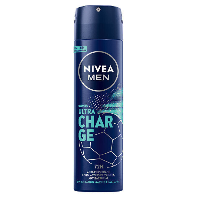 Antiperspirant Nivea Men Ultra Charge meestele, 150 ml цена и информация | Deodorandid | hansapost.ee