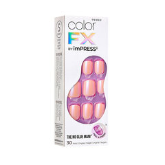 Искусственные ногти ImPRESS Color FX Late Night, 30 шт. цена и информация | imPRESS Духи, косметика | hansapost.ee