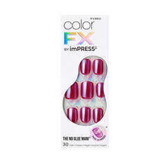 Искусственные ногти ImPRESS Color FX This City, 30 шт. цена и информация | imPRESS Декоративная косметика | hansapost.ee