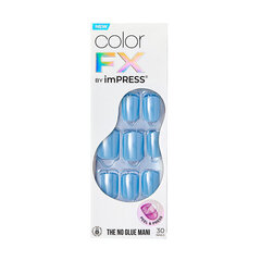 Искусственные ногти ImPRESS Color FX Meta, 30 шт. цена и информация | Средства для маникюра и педикюра | hansapost.ee