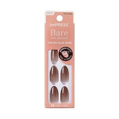 Искусственные ногти ImPress Bare But Better MA - Cozy, 30 шт. цена и информация | imPRESS Духи, косметика | hansapost.ee
