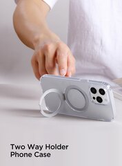 Чехол Joyroom JR-BP004 Magnetic Protective Phone Case With Holder Apple iPhone 15 прозрачный цена и информация | Чехлы для телефонов | hansapost.ee