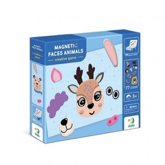 Magnetikomplekt Loomad, 77 osaline hind ja info | Arendavad laste mänguasjad | hansapost.ee