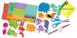 Loominguline origami komplekt SES Creative Zigzag Animals 14026 hind ja info | Arendavad laste mänguasjad | hansapost.ee