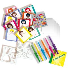 Loov värvipuhumiskomplekt SES Designer 14709 hind ja info | Arendavad laste mänguasjad | hansapost.ee