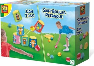 Ses Creative Skills game SES Creative Chamboule-tout and soft petanque balls price and information | Mänguasjad poistele | hansapost.ee